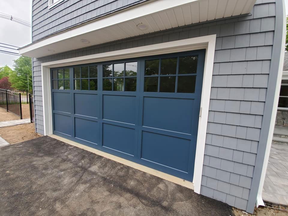 Northwest Door Aluminum Garage Door - Blue Door