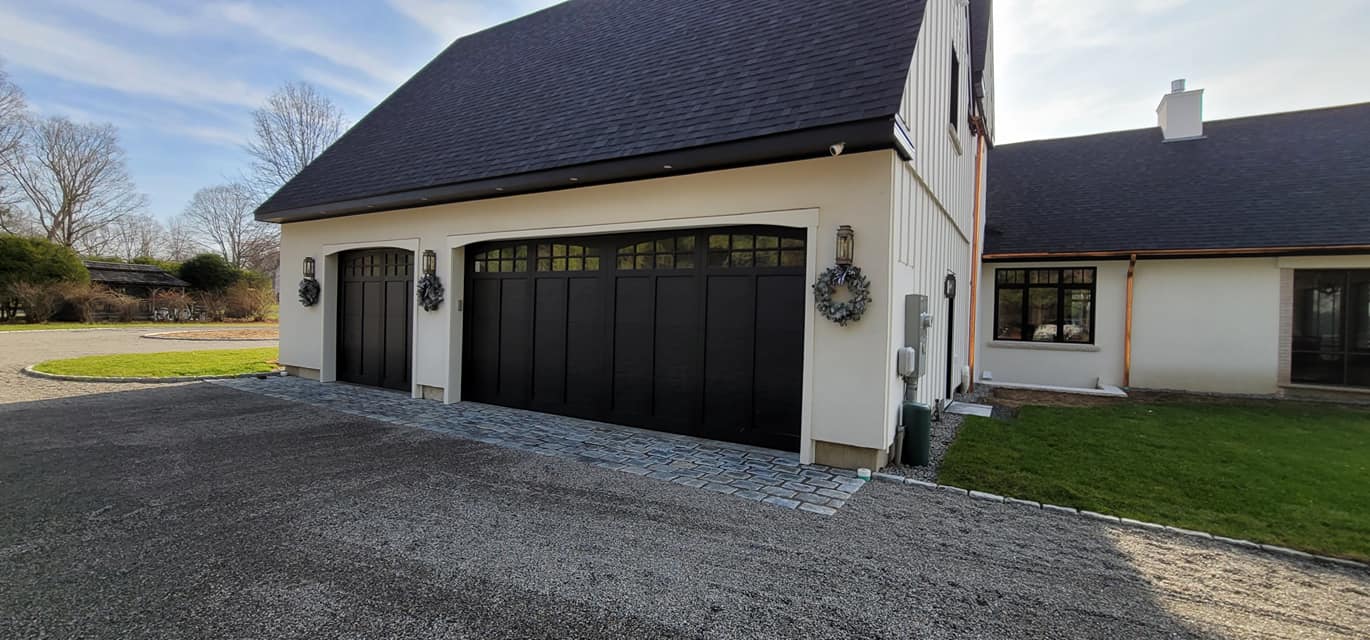 mid century modern garage doors